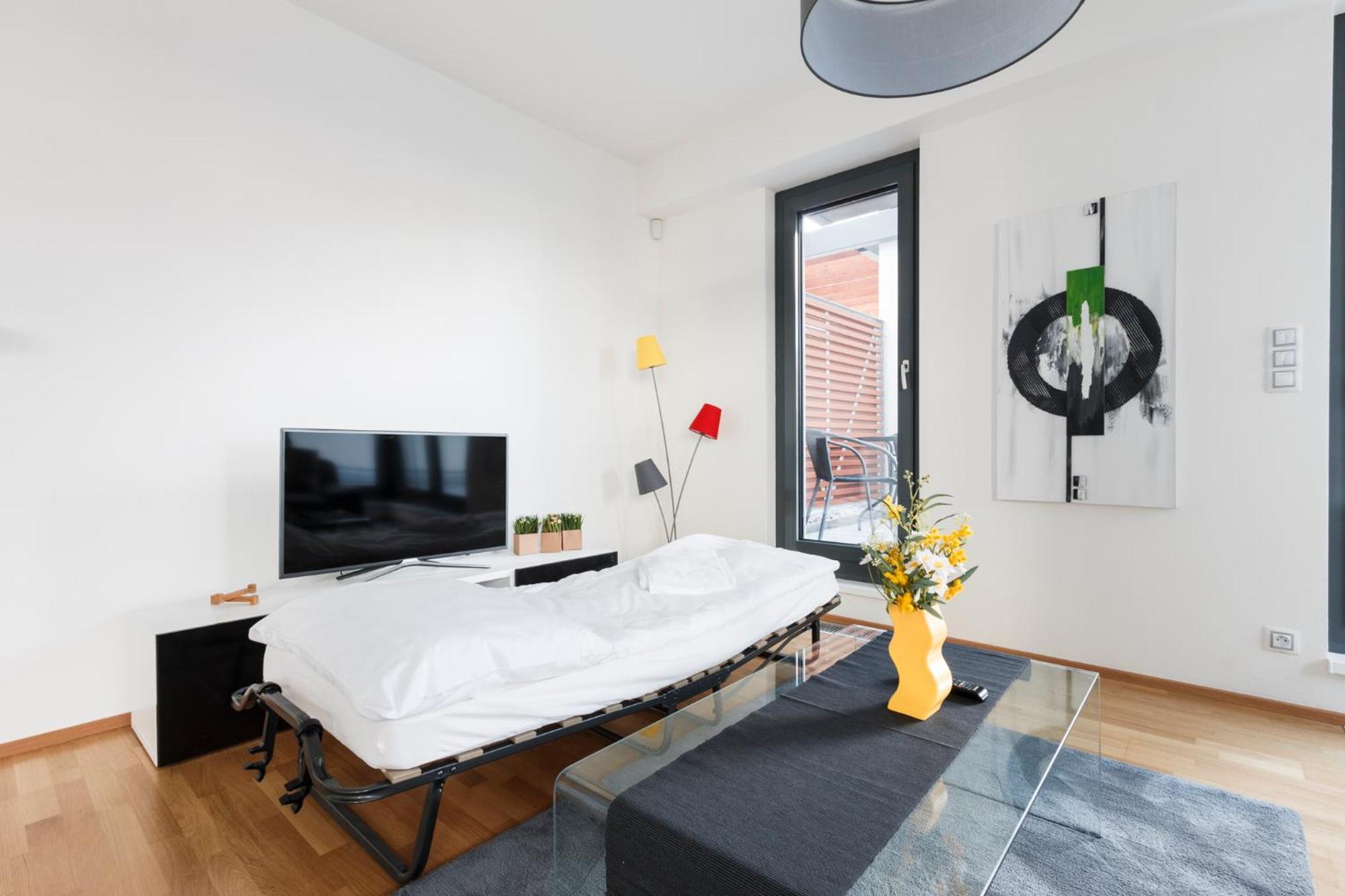 Prague Days - Luxurious Apartments In Trendy Zizkov Стая снимка