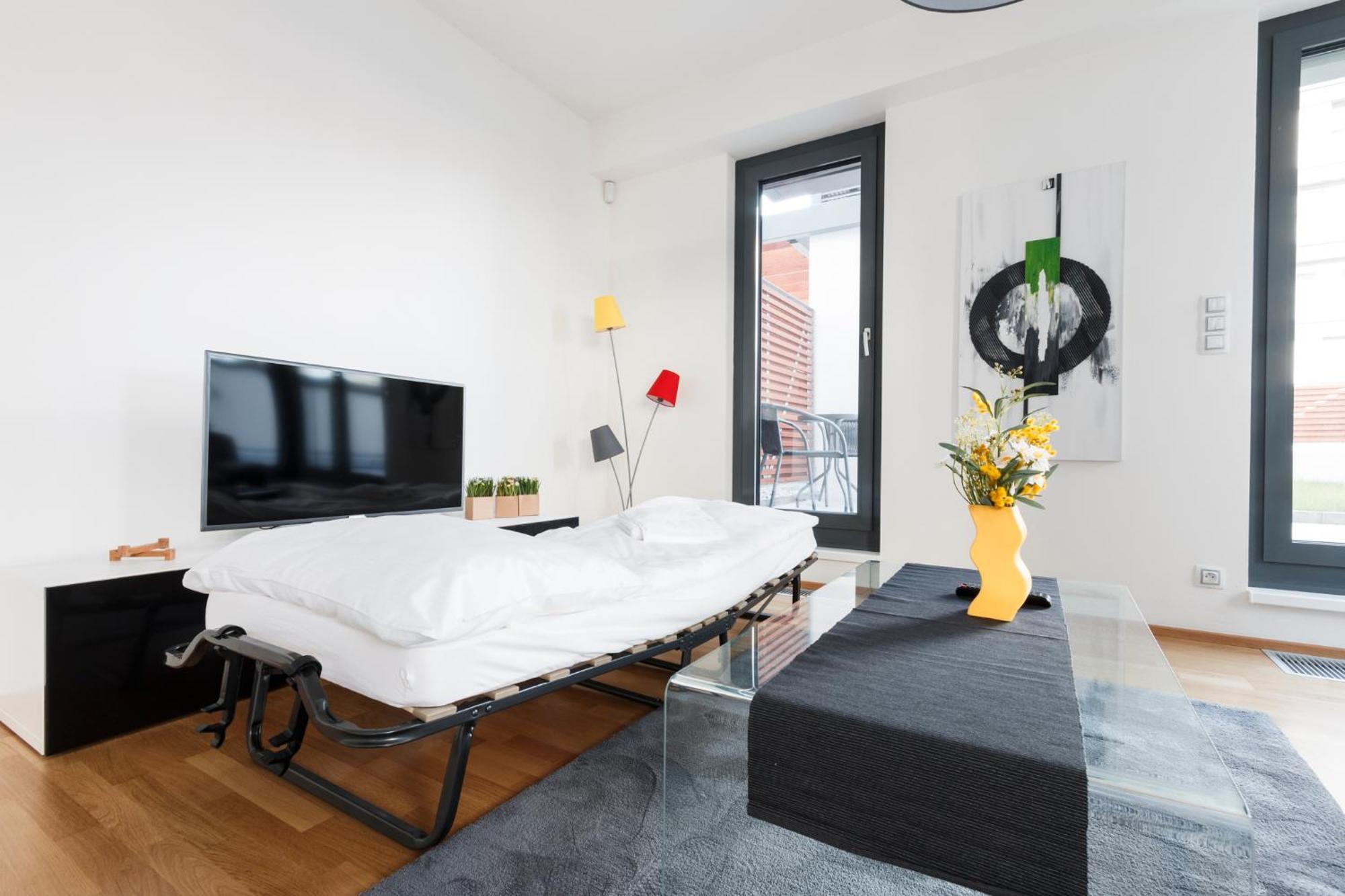 Prague Days - Luxurious Apartments In Trendy Zizkov Стая снимка